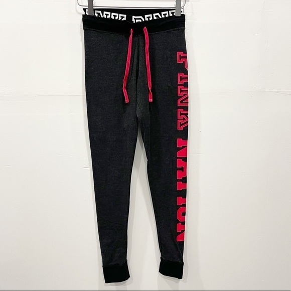 Pink VS Pink Nation Logo Spell Out Yoga Legging XS - Picture 1 of 7